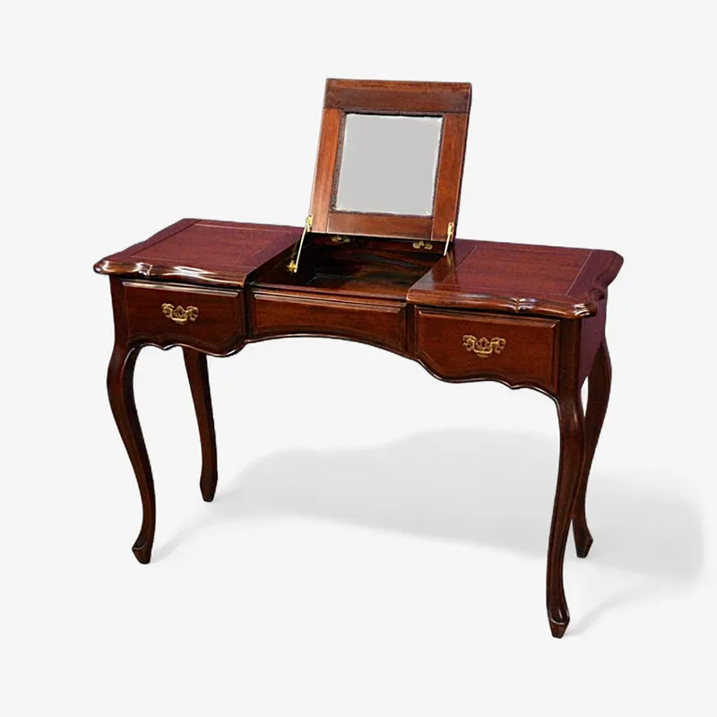 Туалетний стіл з дзеркалом RC-7001 махагон, червоне дерево Індонезія